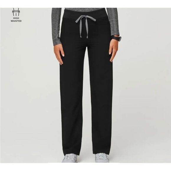 Figs Pants - Figs High Waisted Livingston Scrub Pants, size XXL/T.